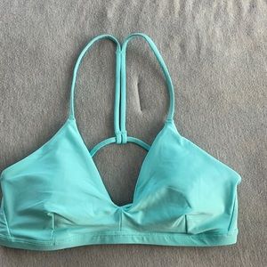 HURLEY - Turquoise swim top SIZE XL
